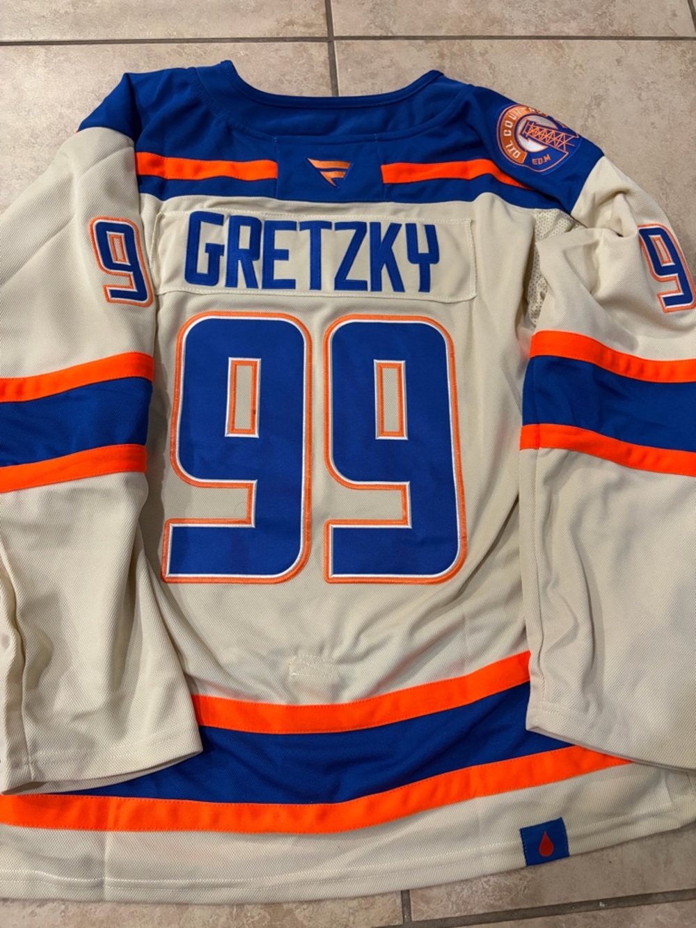 Fanatics Official Gretzky Jersey